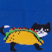 Sock it to Me Let's Taco 'bout Cats Youth Crew Socks