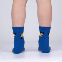 Sock it to Me Let's Taco 'bout Cats Junior Crew Socks