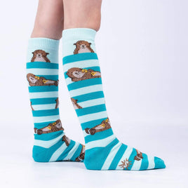 Sock it to Me My Otter Half Youth Knee High Socks