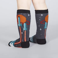 Sock it to Me Launch From Earth Toddler Knee High Socks