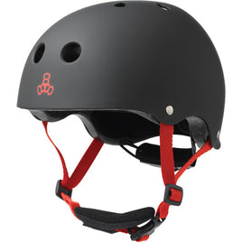 Triple 8 Lil 8 Certified Youth Helmet Black Rubber