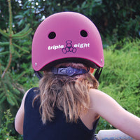 Triple 8 Lil 8 Certified Youth Helmet Black Rubber