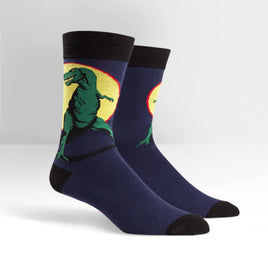 Sock it to Me T-Rex Mens Crew Socks