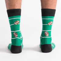 Sock it to Me Touch Down Mens Crew Socks