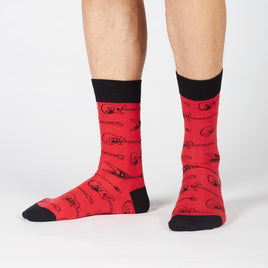 Sock it to Me String Theory Mens Crew Socks