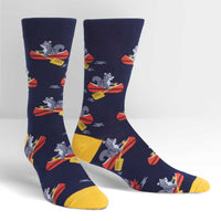 Sock it to Me Keep on Paddling Mens Crew