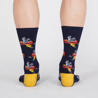 Sock it to Me Keep on Paddling Mens Crew