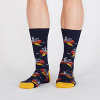 Sock it to Me Keep on Paddling Mens Crew