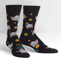 Sock it to Me Trick or Treat? Mens Crew Socks