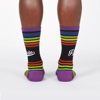 Sock it to Me Team Pride Mens Crew Socks