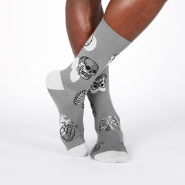 Sock it to Me Head Over Heel Mens Crew Socks