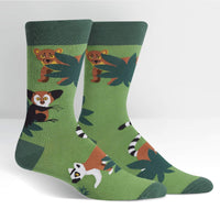 Sock it to Me Madagascar Menagerie Mens Crew Socks