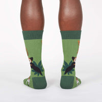 Sock it to Me Madagascar Menagerie Mens Crew Socks