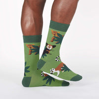 Sock it to Me Madagascar Menagerie Mens Crew Socks