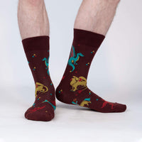 Sock it to Me Beasts of Yore Mens Crew Socks