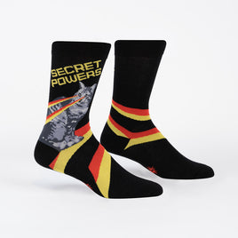 Sock it to Me Secret Powers Mens Crew Socks