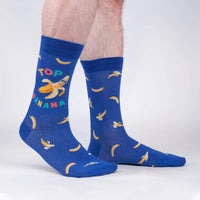 Sock it to Me Top Banana Mens Crew Socks