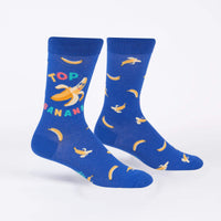 Sock it to Me Top Banana Mens Crew Socks