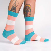 Sock it to Me Trans Pride Womens Crew Socks