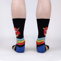 Sock it to Me Stay Weird Mens Crew Socks