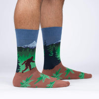 Sock it to Me Welcome to my Hood Mens Crew Socks