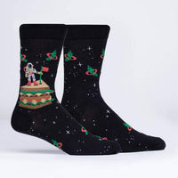 Sock it to Me The Moon Club Mens Crew Socks