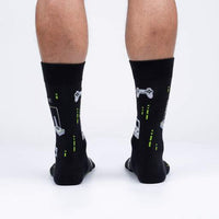 Sock it to Me Game On Mens Crew Socks