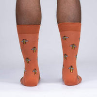 Sock it to Me Staying Buzzy Mens Crew Socks