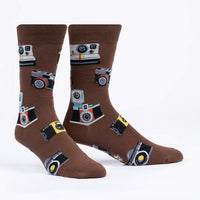 Sock it to Me Strike a Pose Mens Crew Socks