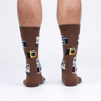 Sock it to Me Strike a Pose Mens Crew Socks