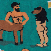 Sock it to Me We're All Half Centaur Mens Crew Socks