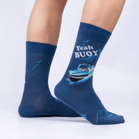 Sock it to Me Yeah Buoy! Mens Crew Socks