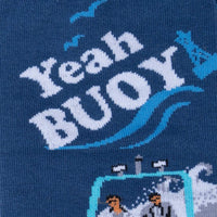 Sock it to Me Yeah Buoy! Mens Crew Socks