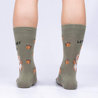 Sock it to Me Let's Get Nuts Mens Crew Socks