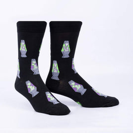 Sock it to Me Lava My Life Mens Crew Socks