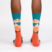 Sock it to Me Monument Valley Mens Crew Socks