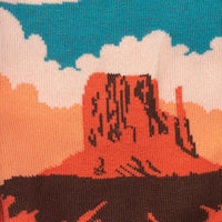 Sock it to Me Monument Valley Mens Crew Socks