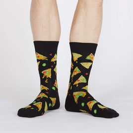 Sock it to Me Nacho, Nacho Man Mens Crew Socks