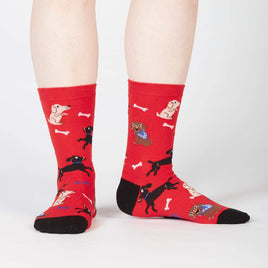 Sock it to Me No Bones About It Womens Crew Socks