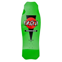 Hosoi Skateboards O.G. Hammerhead Deckâ€“ 10.5"x31"- Green