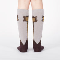 Sock it to Me Ostrich Youth Knee High Socks