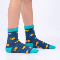 Sock it to Me My Otter Half Junior Crew Socks 3-Pack