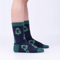 Sock it to Me Sasquatch Campout Junior Crew Socks 3-Pack