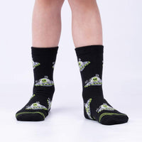 Sock it to Me Area 51 Youth Crew Socks 3-Pack