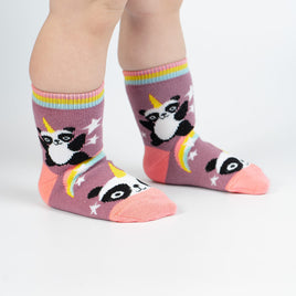 Sock it to Me Pandacorn Toddler Crew Socks