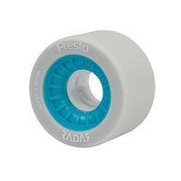 Radar Presto Wheels 62mm Narrow w White Hub 4 Pack