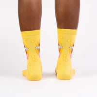 Sock it to Me Queen Bee Womens Crew Socks