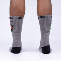 Sock it to Me Throwin Shades Ribbed Crew Athletic Socks