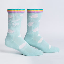 Sock it to Me Dream Big Ribbed Crew Athletic Socks