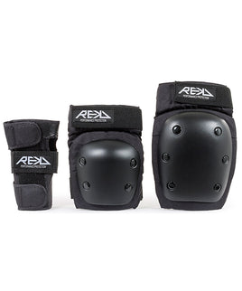 REKD Adult Heavy Duty Triple Set Black